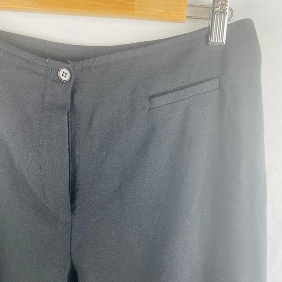 J. Jill Stretch Wool High Rise Trousers Career Business Work Bootcut Pants Sz 10 - Picture 2 of 5